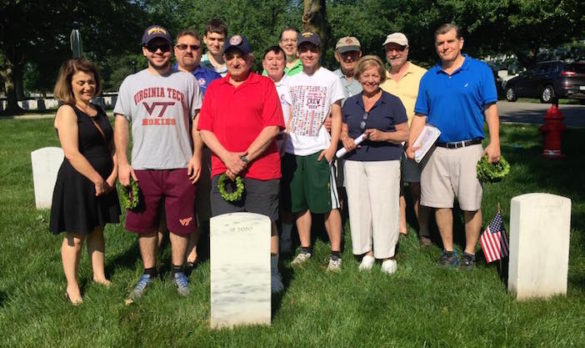 Tradition Continues Since 1949 as AHEPA Visits 600+ Graves at Arlington National Cemetery
