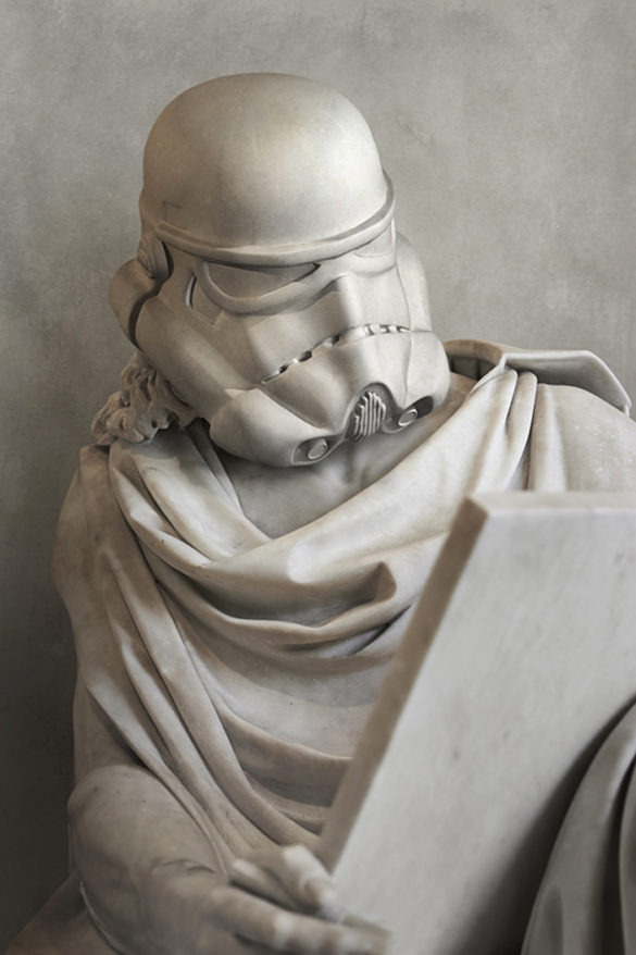 Star Wars Meets Classical Greece: How One Artist Merges His Two Passions