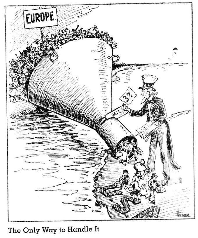 A political cartoon from the early 1900s