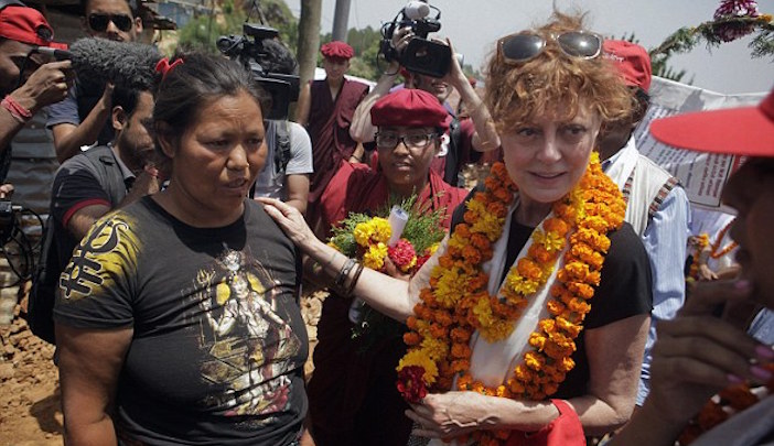 Susan Sarandon in Nepal