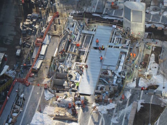 (Photos) Concrete Poured, St. Nicholas National Shrine at World Trade Center Taking Shape