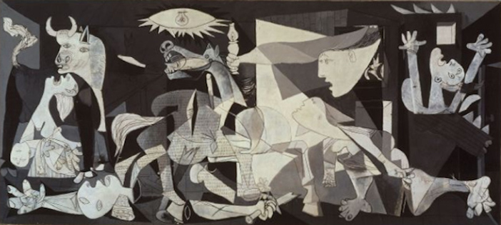 Pablo Picasso's Guernica from 1937
