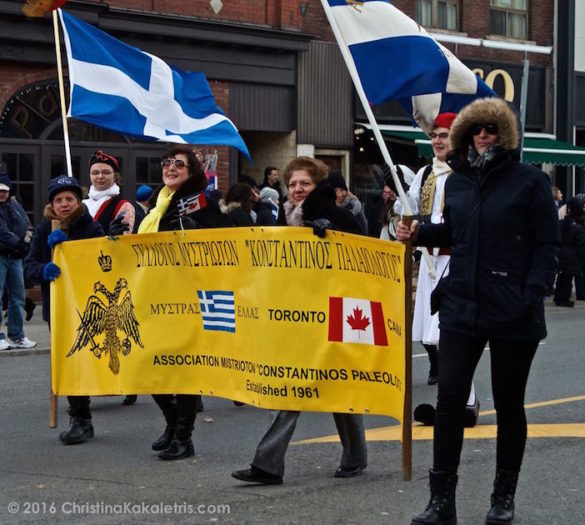 (Photos) Toronto Greeks Brave Chilly Weather to Celebrate Greek Independence Day