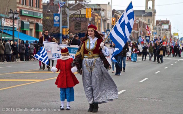 (Photos) Toronto Greeks Brave Chilly Weather to Celebrate Greek Independence Day