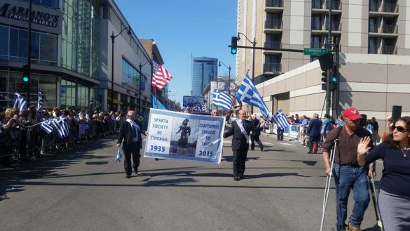 (Photos) Chicago Welcomes Evzones Back to Windy City for Greek Parade