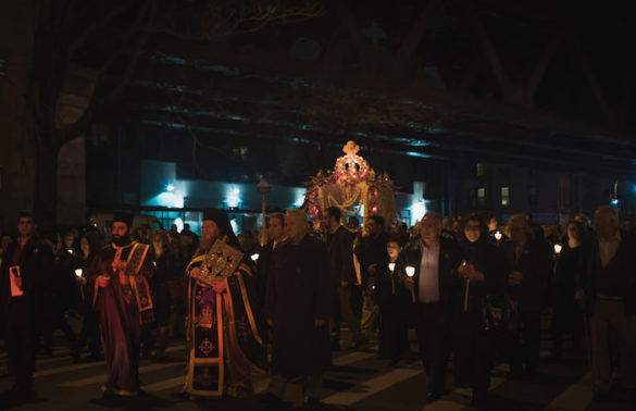 Five Great Photos from Good Friday in Astoria, New York