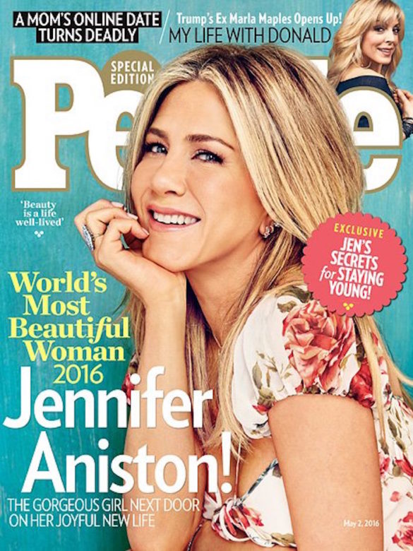 Jennifer Aniston is People Magazine’s 2016 “Most Beautiful Woman” in the World… Complete with Greek Secrets