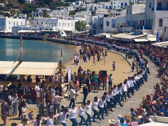 (Photos) This is How They Celebrate Palm Sunday Every Year on Mykonos