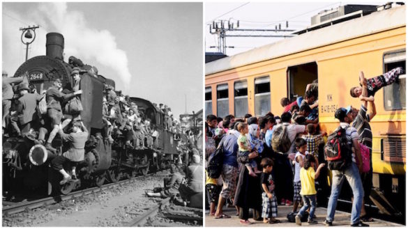Then and Now: Europe’s Last and Current Refugee Crisis in Fascinating Photos