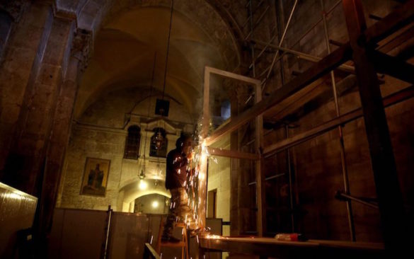 Photos of the Day: Jesus’ Tomb is Finally Getting Repairs, Delayed for 200 Years Over Inter-Christian Rivalry