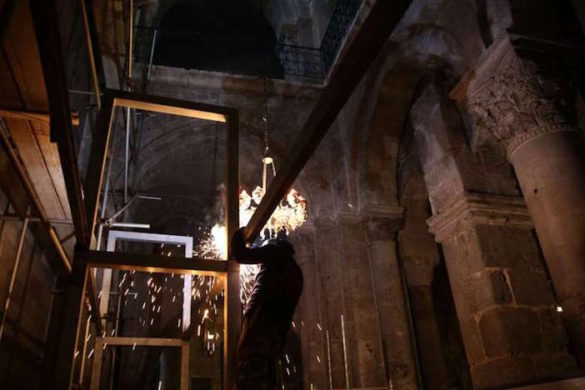 Photos of the Day: Jesus’ Tomb is Finally Getting Repairs, Delayed for 200 Years Over Inter-Christian Rivalry