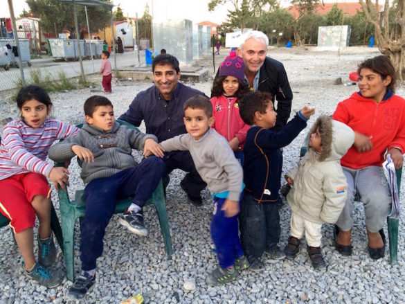 Canadian Billionaire and Lionsgate Films Founder Frank Giustra Opens Housing Facility for Refugees in Northern Greece