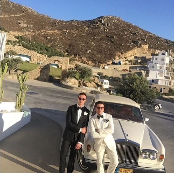 (Photos) At the Greek Island Wedding of Anna Beatriz Barros, One of the World’s Top Supermodels