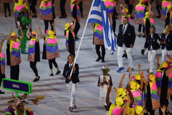 (Photos) Rio Olympics Open With Greece in Position of Honor