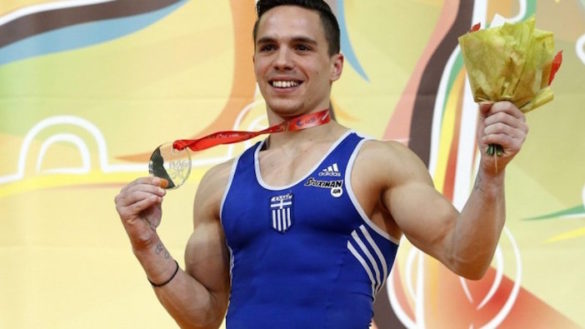 (Video) Greek National Anthem Plays Loudly in Rio for Gold Medal Rings Performance of Eleftherios Petrounias