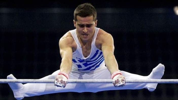 Vlassis Maras was one of Greece's hopefuls but didn't fare well in preliminaries.
