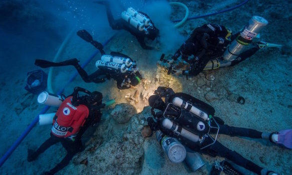 Major Discovery a First in Underwater Archaeology; Antikythera Shipwreck Yields Human Skeleton