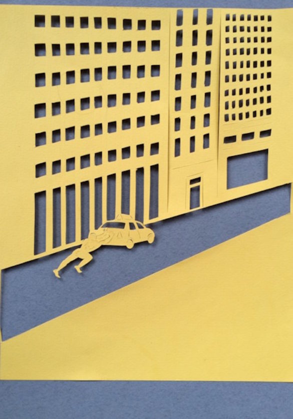 NYC Meets Greek Gods in One Artist’s Paper Cutout Series