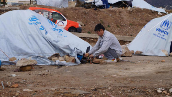 (Photos) Shocking Conditions of Refugee Camps in Greece as Winter Sets In