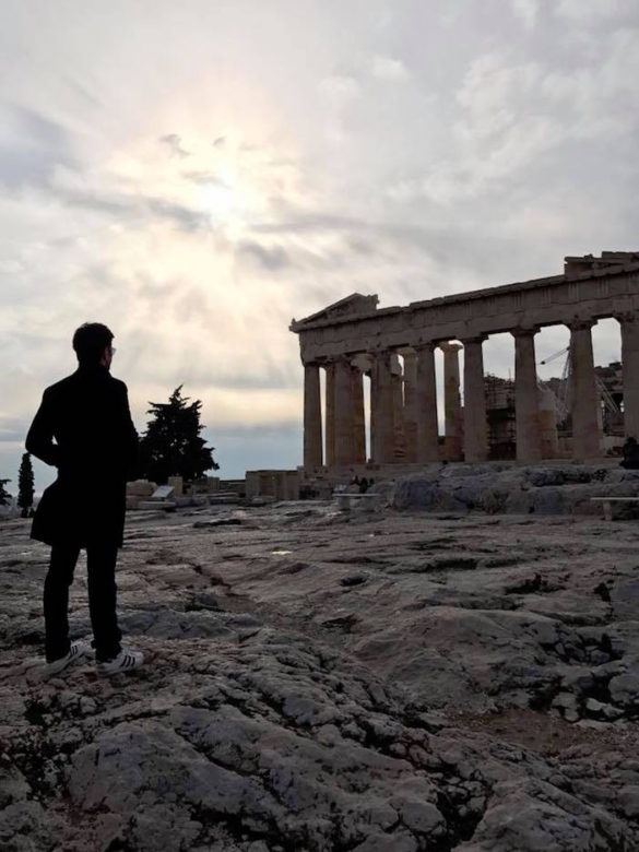 John Stamos Celebrating His Nameday in Greece