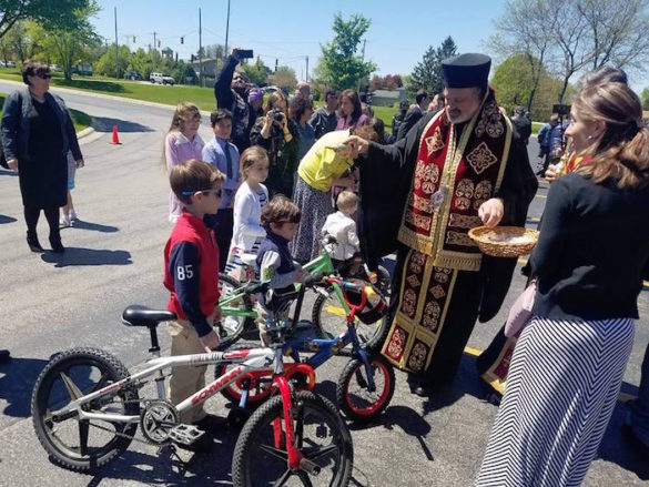 (Photos) Bikers Get their Blessing by Chicago Bishop