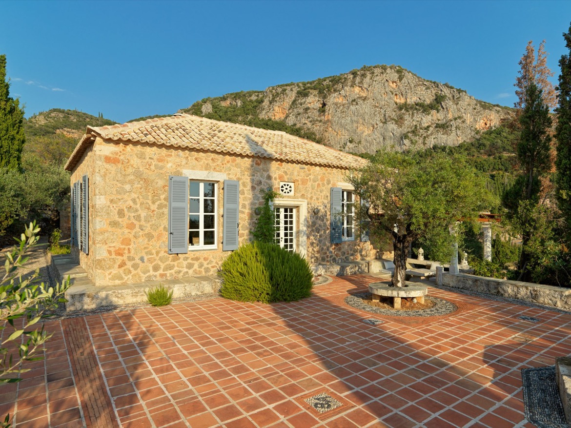 Patrick Leigh Fermor’s stone writer’s studio in Kardamyli