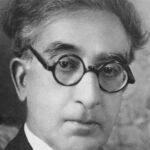 Black-and-white portrait of Constantine P. Cavafy in Alexandria