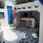 Little Greece, the Santorini-inspired village built by Michael and Samuel Scherrer in their garden in Switzerland