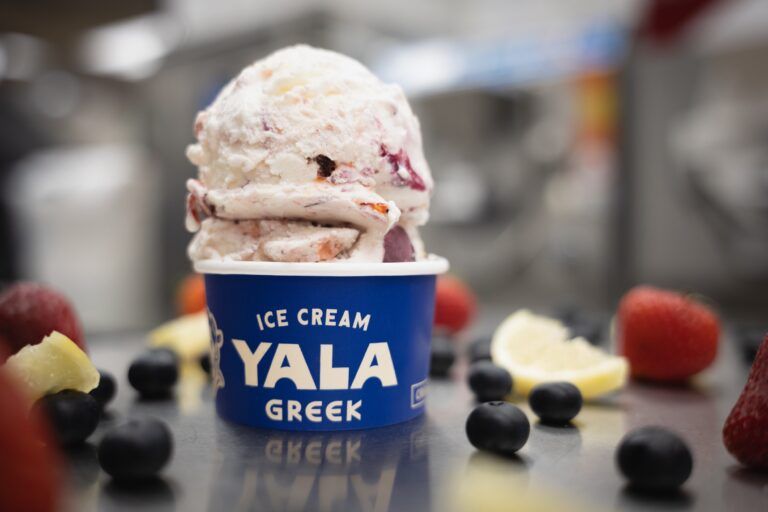 Yala Greek Ice Cream Pursuit of Happiness flavor